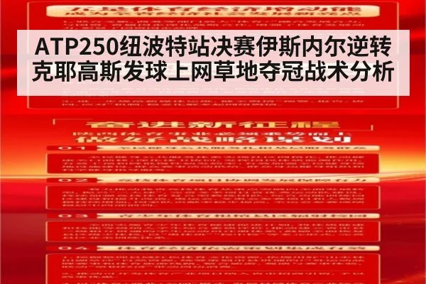 ATP250纽波特站决赛伊斯内尔逆转克耶高斯发球上网草地夺冠战术分析